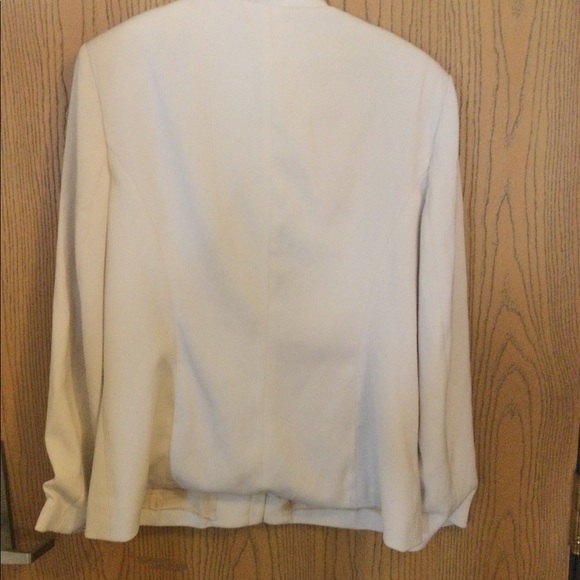 JACQUELIN ferrar womens beige jacket size 18 - Picture 4 of 4